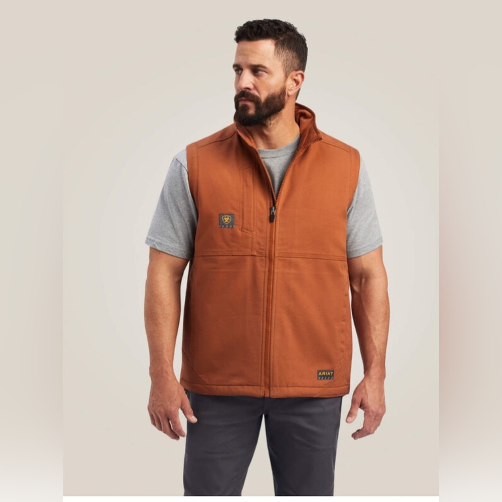 ARIAT rebar duracanvas work vest